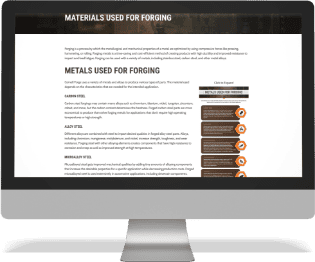 Understanding the Forging Process